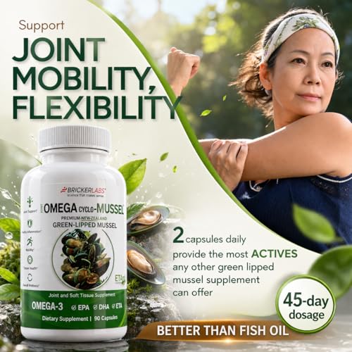 Bricker Labs Omega Cyclo Mussel Supplement