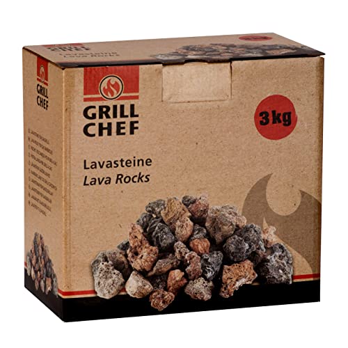 Grill Chef Landmann 0273 Lava Rock Pack, Brykiet, 3 kg