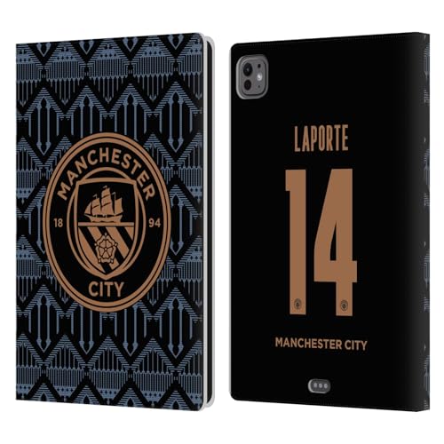 Étui Man City iPad Pro 11 M4/M5 Laporte - Protection portefeuille cuir