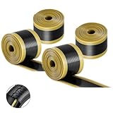 GIONAR Forro de neumático antipinchazos, 2 forros para neumáticos de bicicleta, cinturón a prueba de pinchazos, protector plano de tubo de bicicleta para bicicletas de montaña compatible con