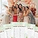 GardenCity Baby Shower Word Scramble Game Cards, Woodland Baby Shower Games for Boy or Girl, 50 Pack, Woodland