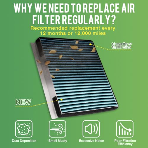 Image of Cabin & Engine Air Filter Kit for Genesis GV80 2.5L 2021-2026 Gas