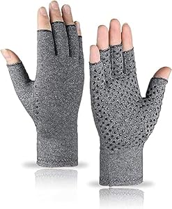 Vitto Arthrose Handschuhe mit Griffen Grau (L)