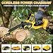 Brushless 8 Inch Mini Cordless Chainsaw, Compatible with Dewalt 18V Battery