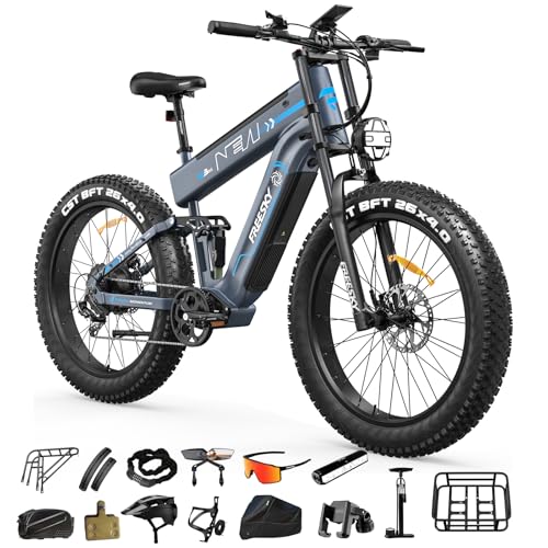 FREESKY Dual Battery 48V 41AH 160 Mile 40MPH Electric Bike