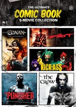DVD The Ultimate Comic Book 5-Movie Collection (The Crow / The Punisher / The Spirit / Kick-Ass / Conan the Barbarian) Book