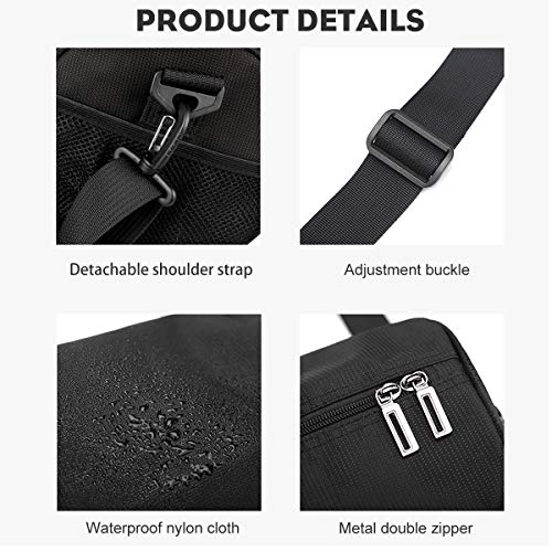 Sports Gym Bag for Men and Women Workout Bags Mens Gym Bag Black, Small