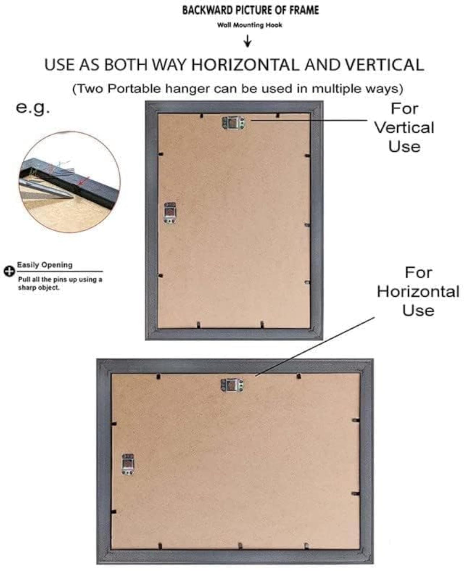 Aakriti Enterprises A4 Size Photo Frames Set