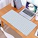 Produktbild KDWJS Gaming Mauspad XXL 90x40cm Mousepad Groß Vernähte Kanten Anti-Rutsch für PC,Klassische Blaue und weiße Wellen, ewige Blaue und weiße Wellen im Oz,Laptop Verbessert Präzision und Geschwindigkeit