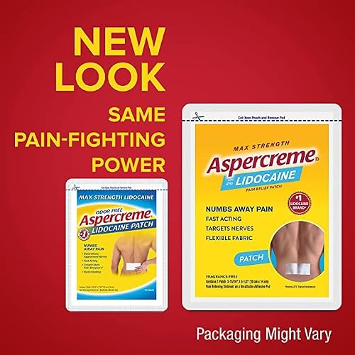 Aspercreme Lidocaine Patches (6 Patches) - Thumbnail 3