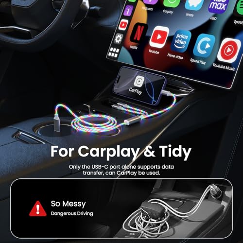 Câble RVB triple connectique pour iPhone et Android - 5