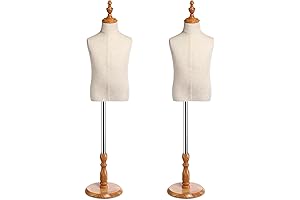 Adjustable Toddler Mannequin for Retail Window Display (Ages 4-5)