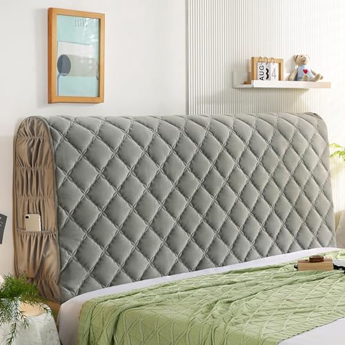 GZYLCH Thicken Bed Headboard Cover, Stretch Bed Headboard Coverfor Full Queen Cal King Size...