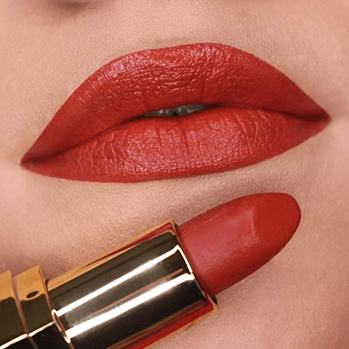 Image of Iba Festive Red Long Stay Matte Combo Pack of 6 - Red Shade - M08 BurgundyRed | M07Red Velvet | M10Red Brick For Women Highly Pigmented