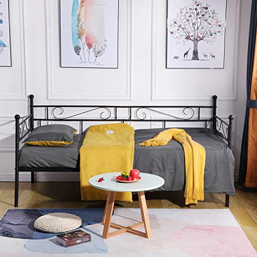 Divan Cama Negro Marca DORAFAIR