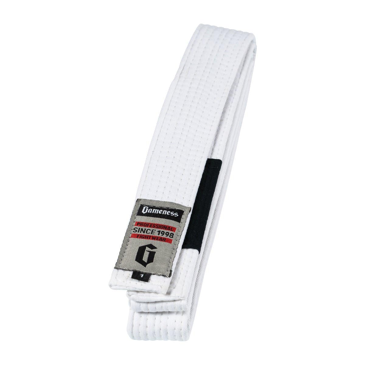Gameness Jiu Jitsu Youth Belt | BJJ Belt for Kids White 00