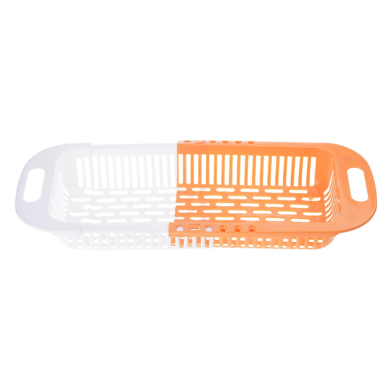 Carotoe A Space Saving Sink Storage Rack Easy Installation Over The Sink Organiser Vegetable Fruit Strainer Basket Over The Organiser
