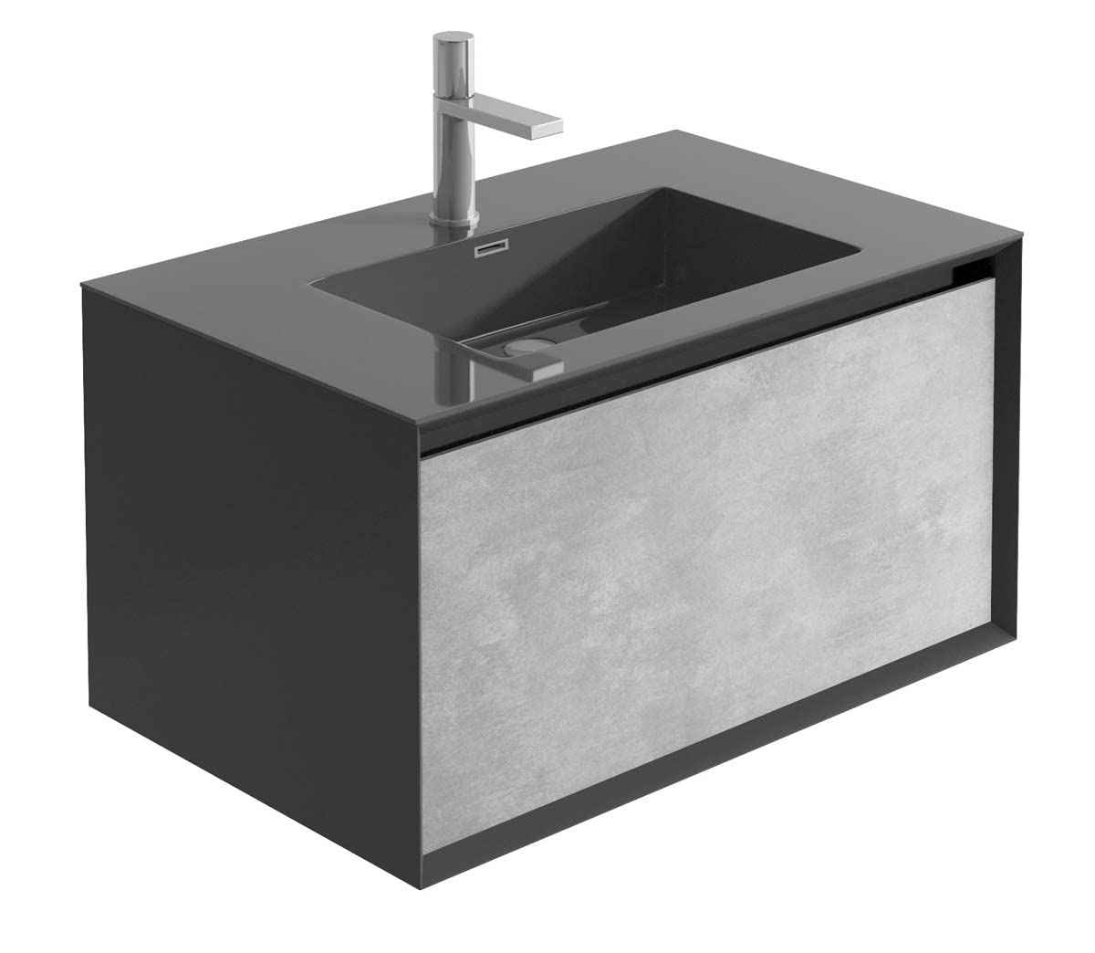 Buy Dali 750mm Bathroom Vanity Unit Wall ed Sink Unit Bathroom