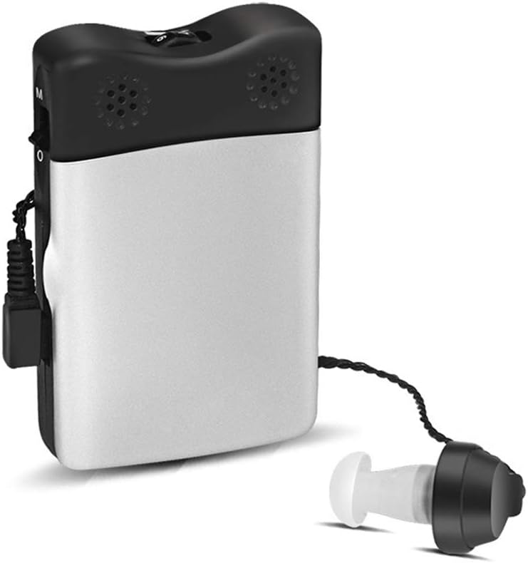 Maihear Personal Hearing Aids Amplifier for Adults Seniors with Earbuds Small Sound Device Battery Voice Enhancer for Phone Conversation, TV