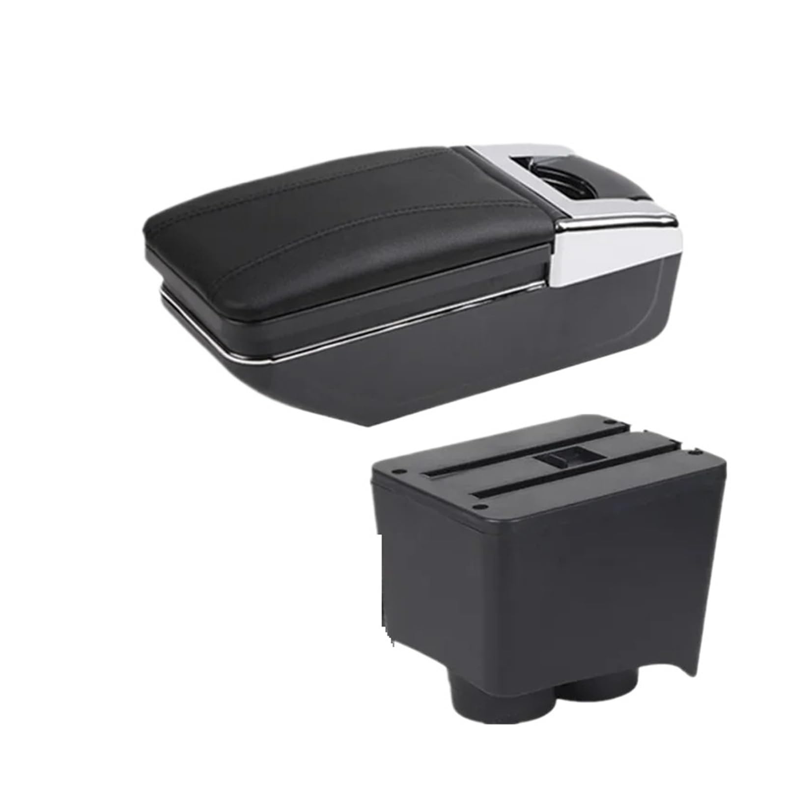 UDHQAJC For VW For Polo 9N 3 Mk4 2001-2009 Car Armrest Box Interior Storage Accessories Car Centre Console Armrest Box