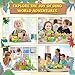 SKTMYY Magnetic Tiles Dinosaur Toys Set with Dinosaur Forest Theme, Including Dinosaur Magnetic Toys & Eggs, Plants, Volcano – Building Toys for Kids Ages 4-8, STEM Toys for 3+ Year Old Boys & Girls
