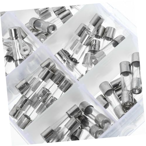 Kit de fusibles tubulares para automóvil, 100 piezas, 0,5 A a 15 A, repuestos para automóvil, RV, camiones y motocicletas miniatura 6