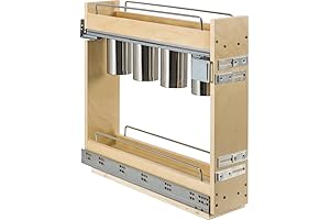 5.5" Base Soft-Close Pullout Utensil Organizer & Hardware Resource