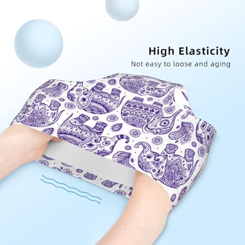 Vintage African Tribal Elephant Girls' Underwear Soft Cotton Little Girls Panties Comfort Briefs4