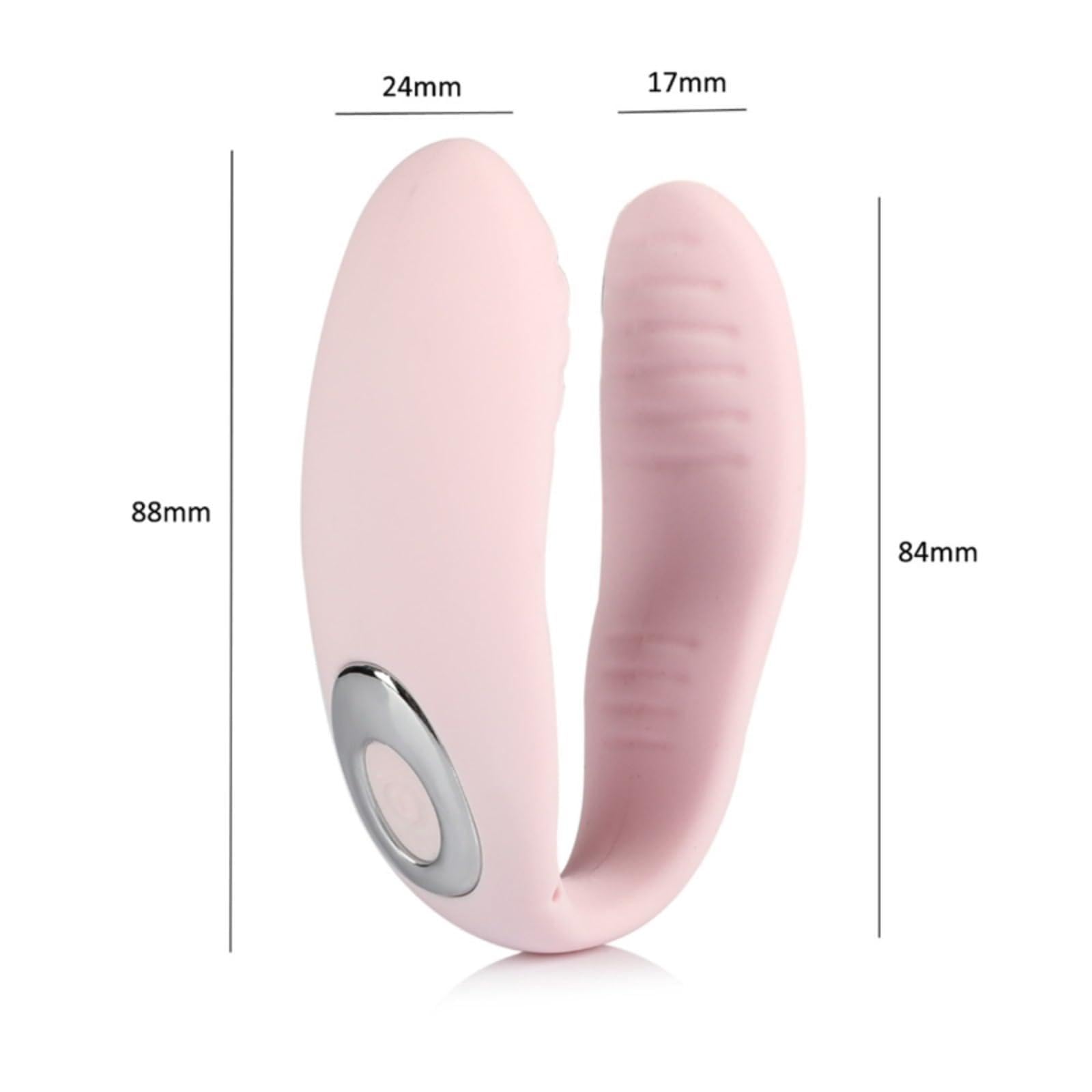 Vibrador Vibrador de huevo de 10 velocidades en forma de U, vibrador de carga impermeable, tapón Anal, punto G, Juguetes sexuales para adultos Para pareja de mujeres, consolador con masaje vaginal
