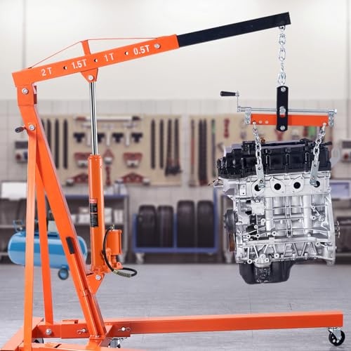 Vevor 8 TON AIR HYDRAULIC LONG RAM JACK Hydraulic Long Ram Jack, 8 Ton Engine Hoist Cylinder With Air Pump And Single Piston Pump thumb #7