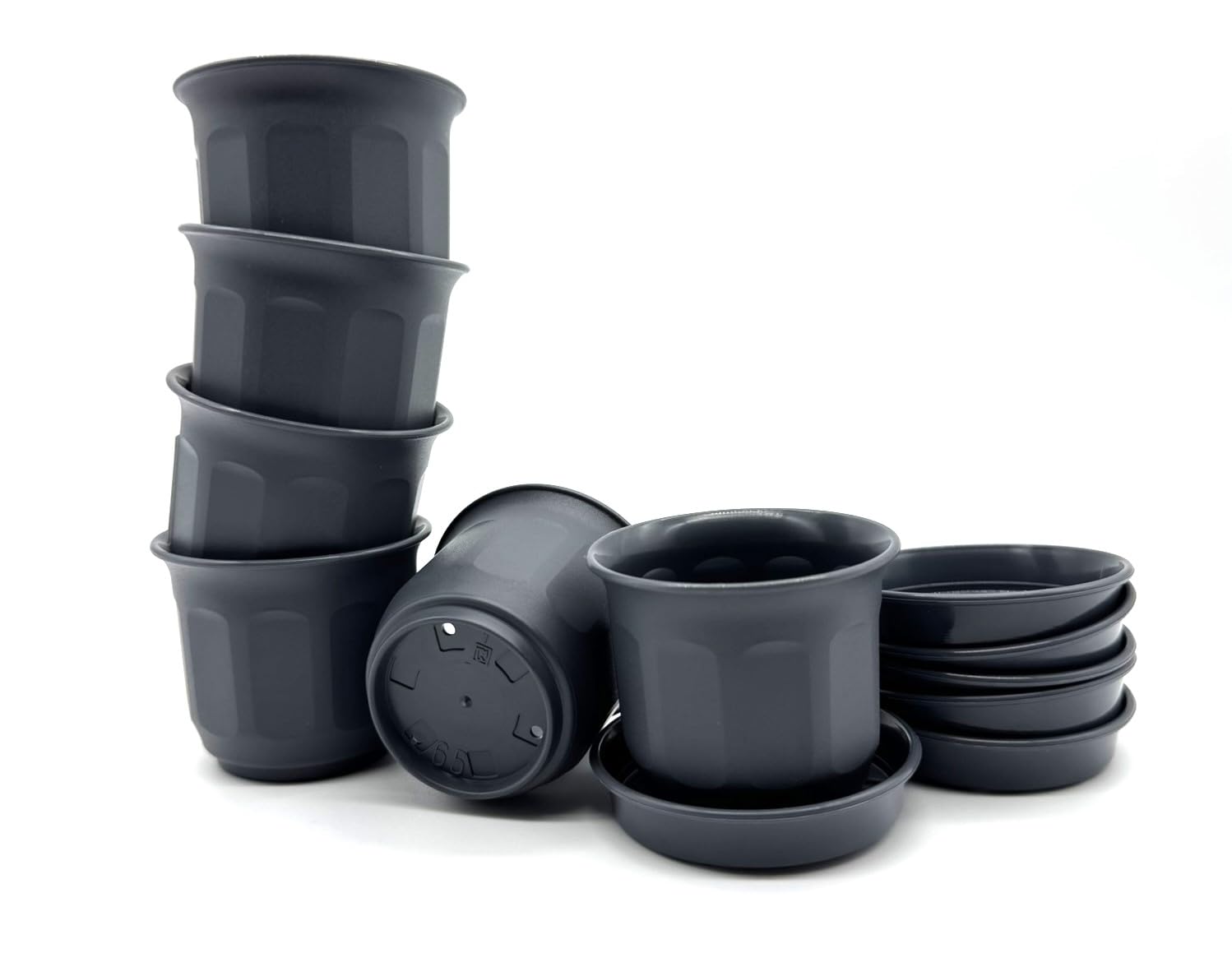 Kimmel Set of 6, Gray, 6.5 cm