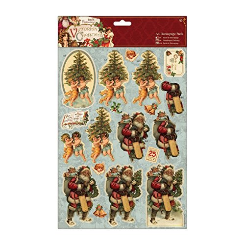 Papermania - A4 Decoupage Pack - Victorian