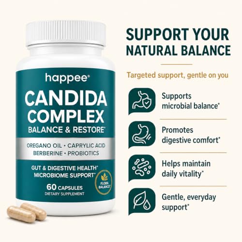 Happee Candida Complex Support Supplement