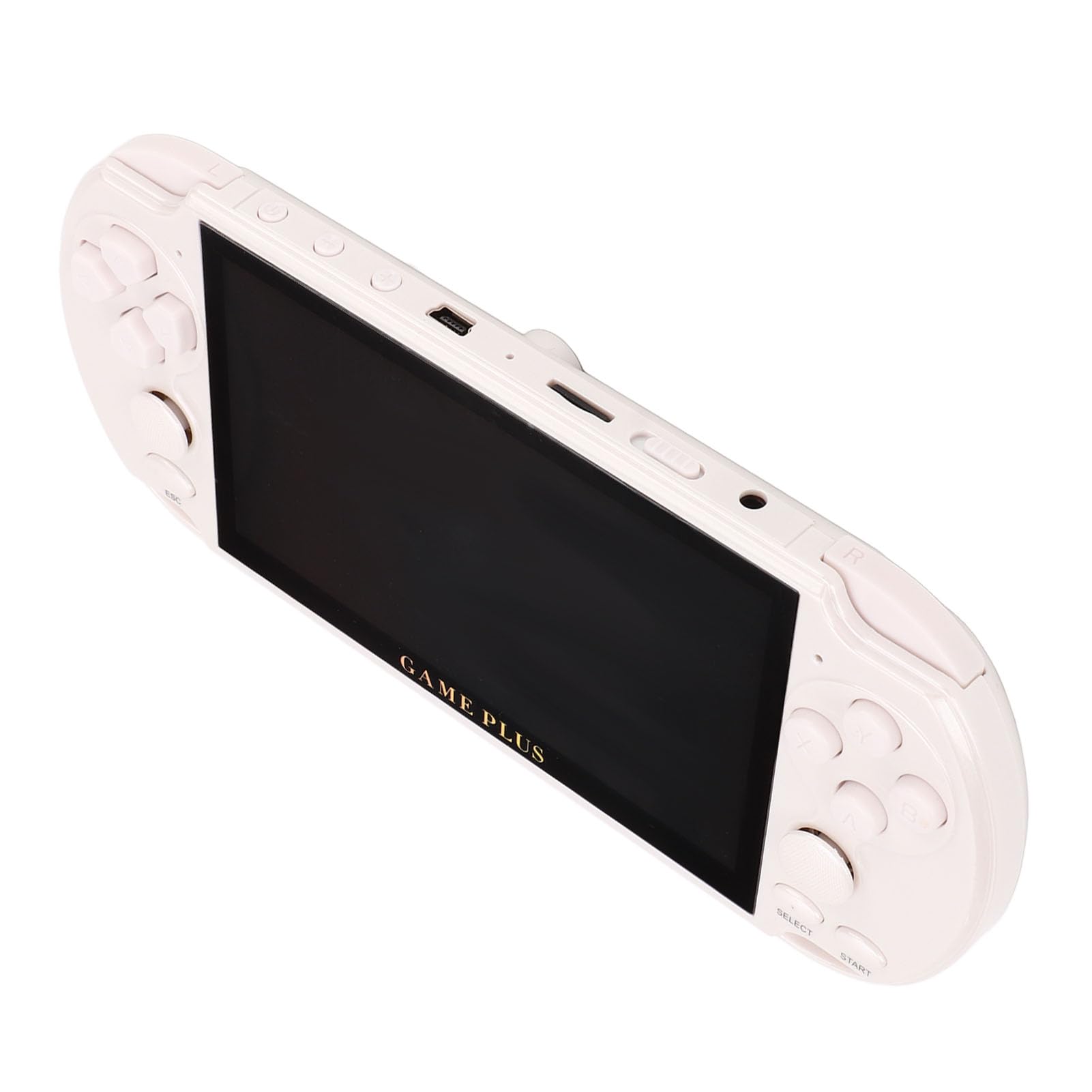 Console de Jeu Portable 5,1 Pouces pour Enfants, Lecteur de Jeu Portable Rétro avec Lecteur de Musique, Vidéo, Appareil Photo, Sortie AV, Batterie Rechargeable 1500 MAh