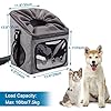 Ownpets-Dog-Bike-Basket-Bag-Pet-Carrier-Dog-Car-Seat-with-Safety-Rope-Adjustable-Shoulder-Strap-Portable-Breathable-Bicycle-Basket-Bag-for-Dogs-and-Cats Breathable Bicycle Basket Bag for Dogs