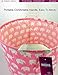 INGHUA Laundry Hamper Large Canvas Fabric Lightweight Storage Basket/Toy Organizer/Dirty Clothes Collapsible Waterproof for College Dorms, Boys and Girls Bedroom,Bathroom(white elephant)