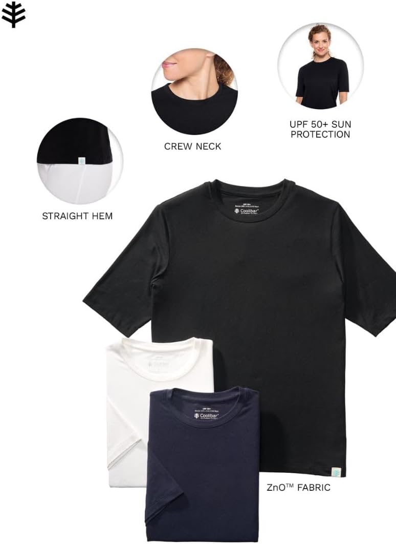 Women's Short Sleeve T-Shirt - UPF 50+ Sun Protection - Morada - Image 8