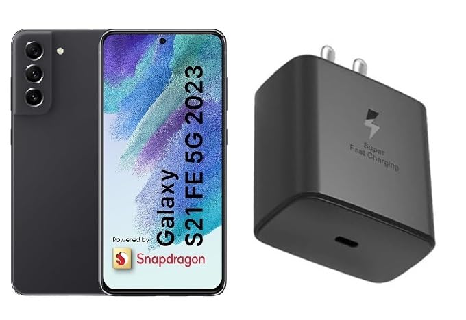 Image of Etguuds Charger Compatible with Samsung 45W PD3.0 Super Fast Charger Adapter for Ultrafast Charging to Your Galaxy Devices Compatible with Samsung S21FE | S21 | S21 Ultra | S24