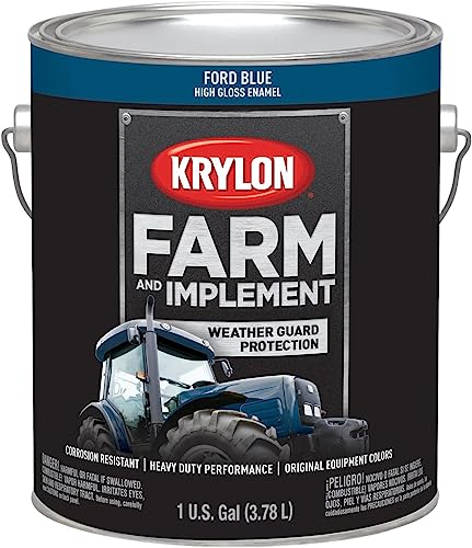 Image of Krylon Farm & Implement Paint Gallons Ford Blue, 1 Gallon (Pack of 1)