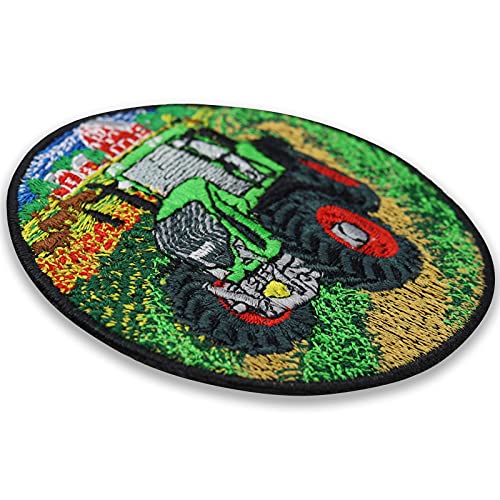 Toppa ricamata ferro o cucitura: TRATTORE