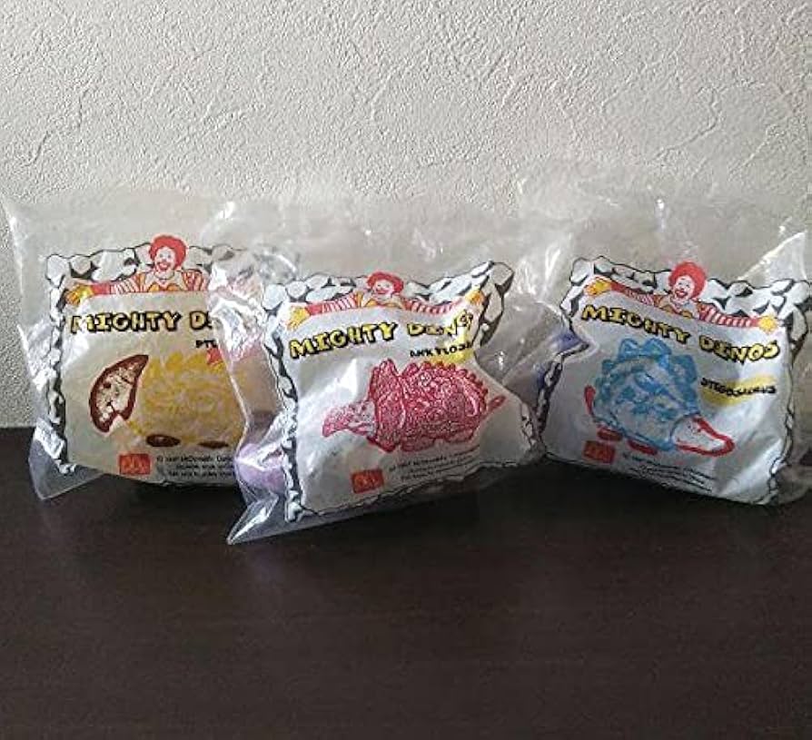 ハッピーセット 24年前のマクドナルドさんのハッピーセット開封してみた