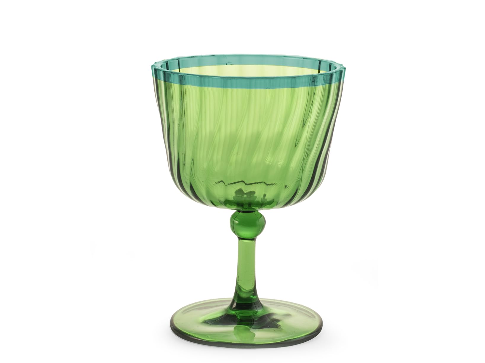 H&H – Set de 12 copas acrílicas 25 cl, colores surtidos, ligeras y resistentes, ideales para jardín, piscina, camping y fiestas al aire libre