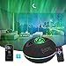 Bociks Projecteur ciel étoilé, projecteur Galaxy Aurora, lampe LED Starry Sky avec minuteur Baby StarLight, lecteur de musique Bluetooth, décoration de fête pour enfants et adultes