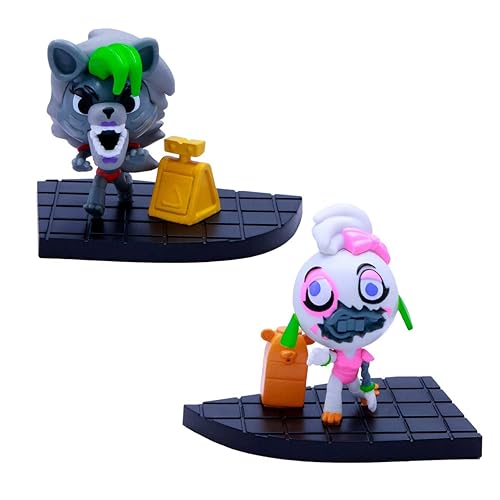 Vista 19 de Just Toys LLC Five Nights at Freddy's Security Breach Craftables - Paquete de miniescenas misteriosas para construir (serie 1) - Con licencia