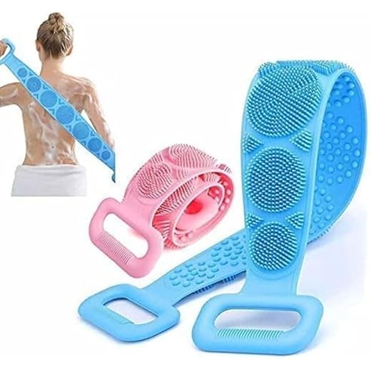 Silicone Body Scrubber Belt - Exfoliating Pack