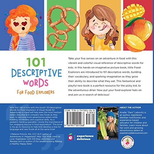 101 Descriptive Words for Food Explorers: A Visual Guide for Adventures in Food (Growing Adventurous Eaters) - Image 2
