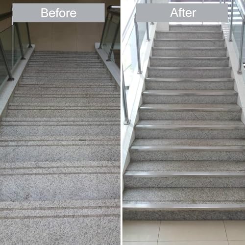 Moldura de hormigón antideslizante para evitar caídas en escaleras de azulejo exteriores 4
