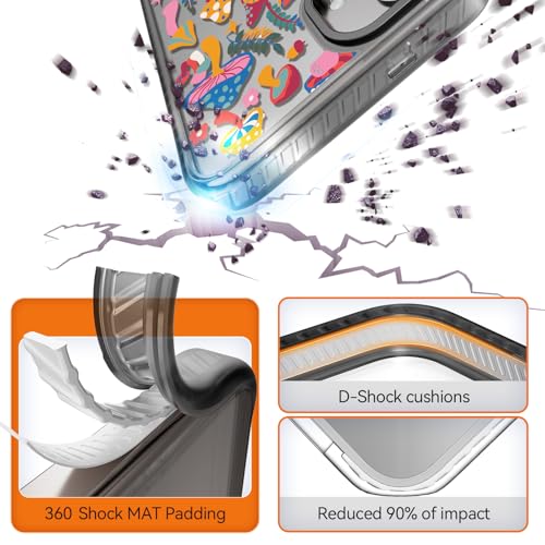 Coque Samsung Galaxy robuste motif jungle 6,2 pouces noir