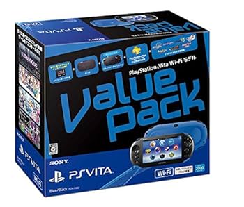Amazon.com: PlayStation Vita Value Pack Wi-Fi Blue/Black