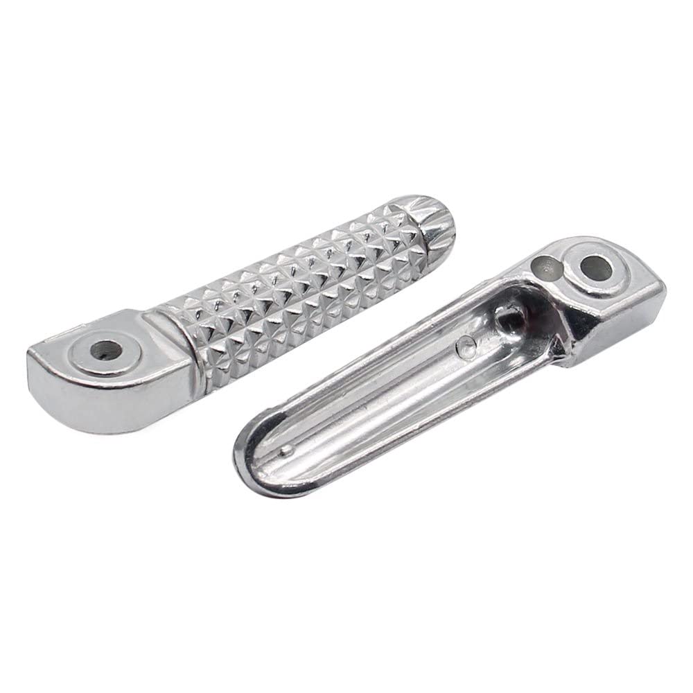 BigKing Pédale de Moto, Repose-pieds avant en aluminium compatibles avec Yamaha R1 R6 MT09 MT07 R3 R15 R25 FZ1 FZ6 YZF600 YZF1000